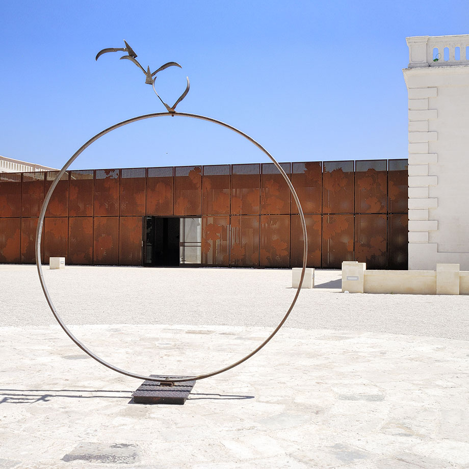 Masseria Amastuola: dettaglio corte interna