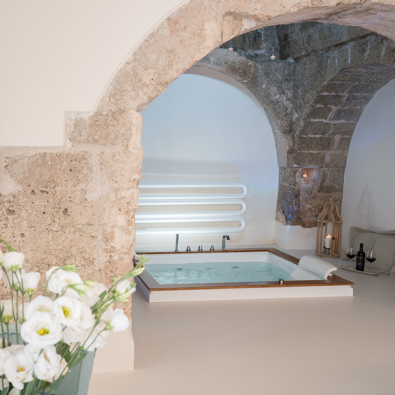 Masseria Amastuola: Suite Ovile con vasca idromassaggio