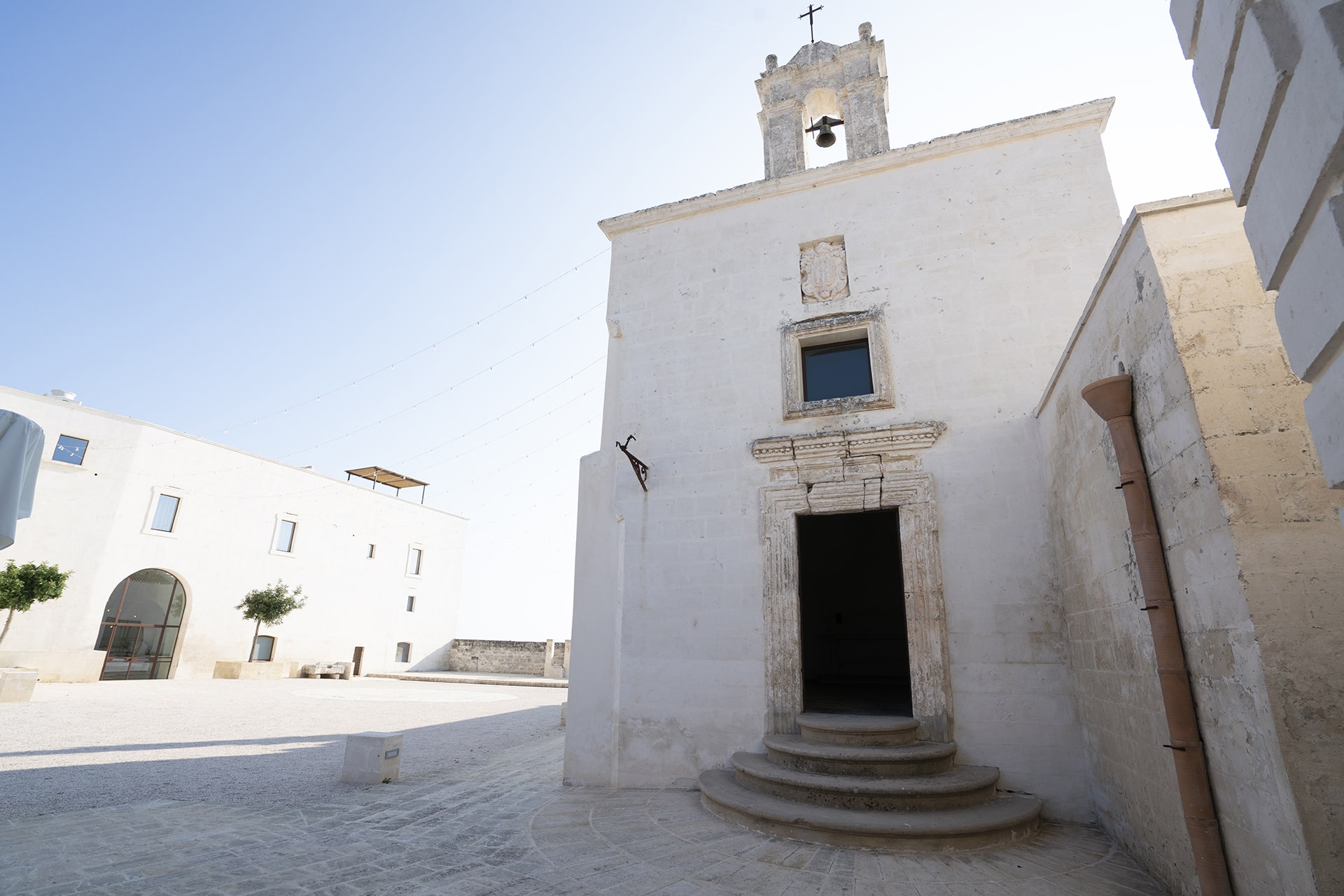 Masseria Amastuola: chiesetta nella corte interna