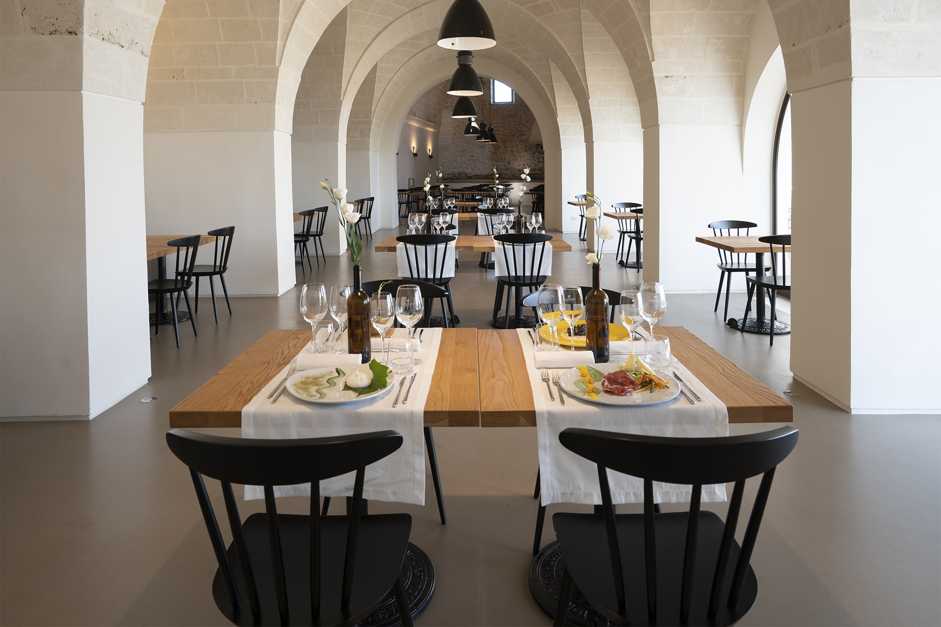 Masseria Amastuola: ristorante "Due Arcate"