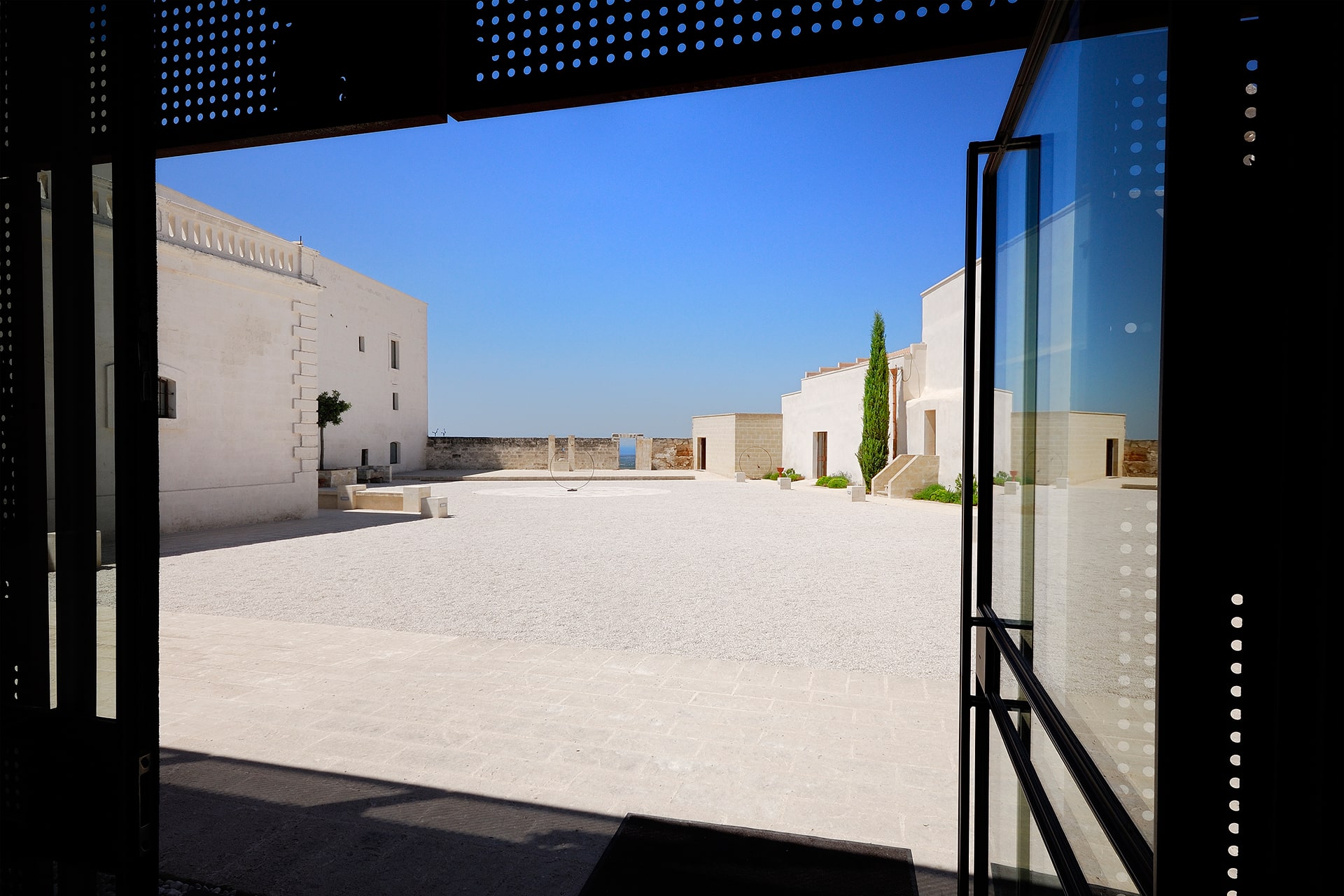 Masseria Amastuola: vista della corte interna